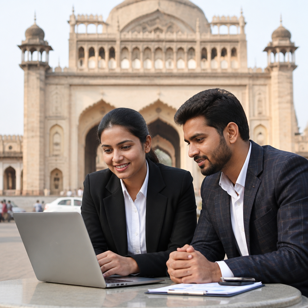 Internet marketing service team at Local Rank Ai in Lucknow