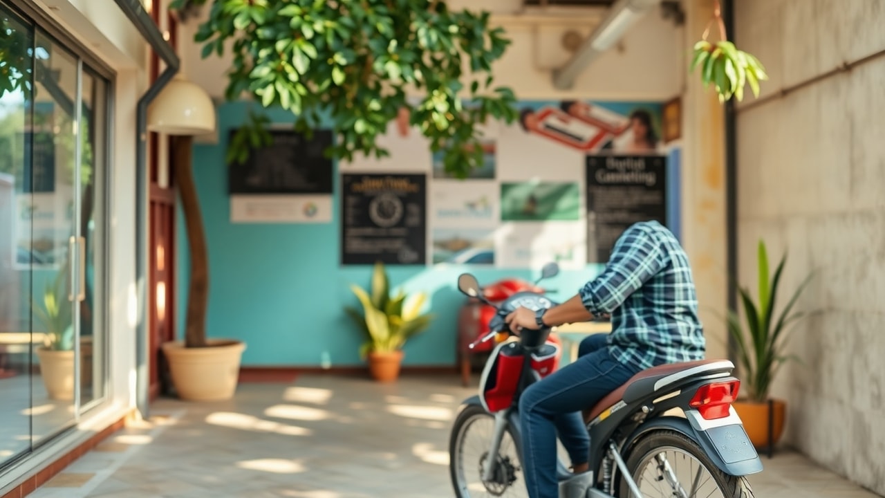 Local Rank Ai specialist setting up Google Maps ads campaigns for a Lucknow business, showing map targeting, ad performance metrics, and location targeting on a laptop screen