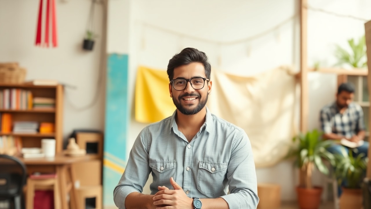 Local Rank Ai specialist managing local influencer campaigns for a Lucknow business in Lucknow, showing influencer outreach, collaboration management, and campaign analytics on a laptop screen